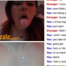 Girlfriend gives passionate blowjob in intimate video